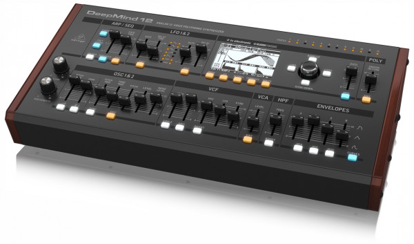 Синтезатор Behringer DEEPMIND 12D рековый, аналоговые VCF и VCA Синтезатор Behringer DEEPMIND 12D рековый, аналоговые VCF и VCA