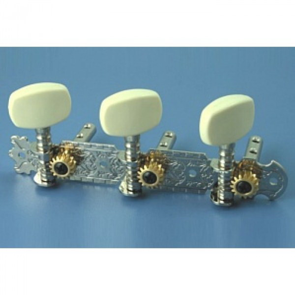 Комплект колков для акустической гитары ALICE AOD-017A, цвет никель