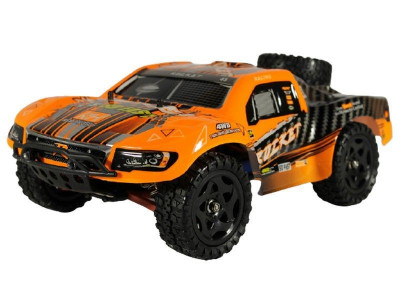 Радиоуправляемый шорт-корс Remo Hobby Rocket Brushless UPGRADE V2.0 (оранжевый) 4WD 2.4G 1/16 RTR