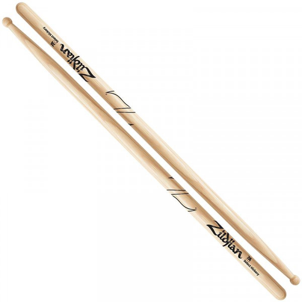 ZILDJIAN Z7A 7A барабанные палочки с деревянным наконечником, материал: орех