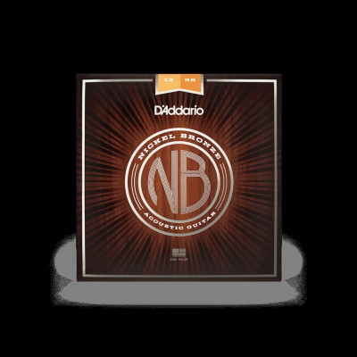 Комплект струн для акустической гитары 12-56 D'Addario NB1256