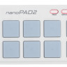 KORG NANOPAD2-WH портативный USB-MIDI-контроллер, цвет белый