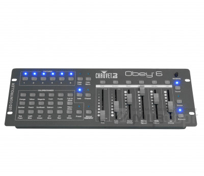 CHAUVET Obey 6 компактный контроллер для RGBAWUV-приборов.