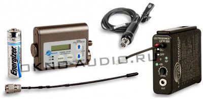 Lectrosonics UCR100-SMV-21 (537-563МГц) радиосистема с петличным микрофоном