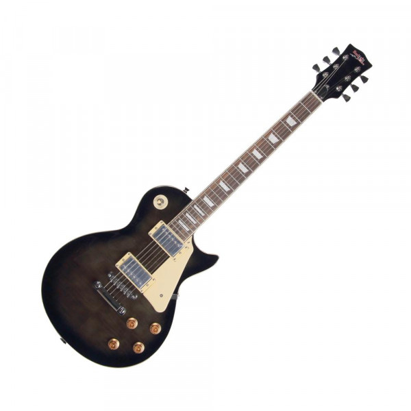 Электрогитара REDHILL LPX200 TBK, Les Paul, H+H, клен/окоуме, цвет черный