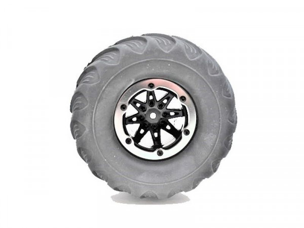 Колесо левое в сборе для монстра Remo Hobby BATMAN RH1091/96 1/10