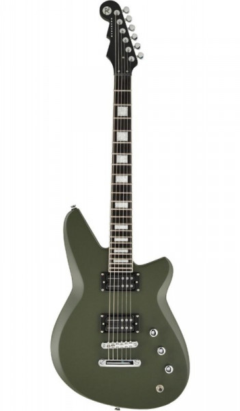 Reverend Bayonet Guitar Satin Army Green электрогитара