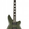 Reverend Bayonet Guitar Satin Army Green электрогитара