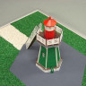 Сборная картонная модель Shipyard маяк Lighthouse Bunthauser Spitze (№24), 1/72