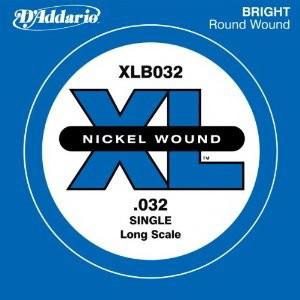 D'ADDARIO XLB032 одиночная струна для бас гитары