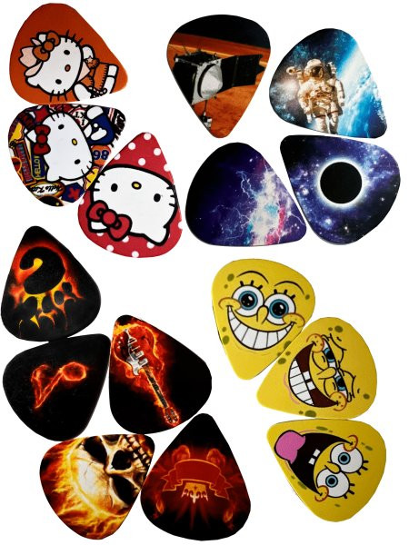 Bosstone GP-C0.71 Медиатор, АБС-пластик, 0.71 средний, 100 шт