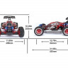 Радиоуправляемая багги Remo Hobby Scorpion Brushless (красная) 4WD 2.4G 1/8 RTR