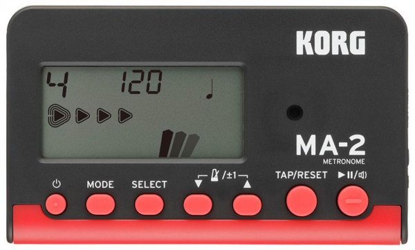 KORG MA-2 BLBK цифровой метроном, цвет черно-синий