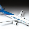 Сборная модель ZVEZDA Пассажирский авиалайнер МС-21-300, 1/144