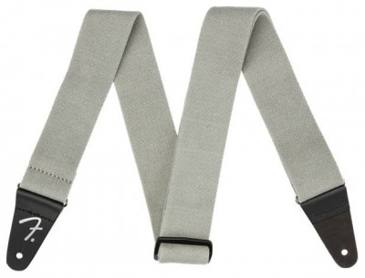 FENDER SUPERSOFT STRAP GREY 2' Ремень для гитары ультрамягкий, серый