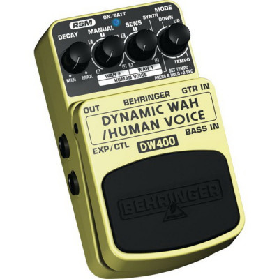 Педаль авто-вау BEHRINGER DW400 DYNAMIC WAH для электрогитары