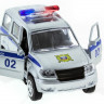 Машина "АВТОПАНОРАМА" инерц. УАЗ Патриот (полиция) 1/50, в/к 12*7*5,5 см