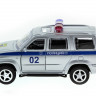 Машина "АВТОПАНОРАМА" инерц. УАЗ Патриот (полиция) 1/50, в/к 12*7*5,5 см