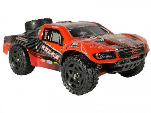 Радиоуправляемый шорт-корс Remo Hobby Rocket UPGRADE V2.0 (красный) 4WD 2.4G 1/16 RTR