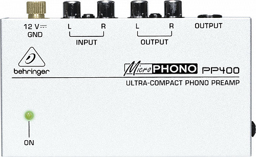 ПРЕДУСИЛИТЕЛЬ BEHRINGER PP400 MICROPHONO