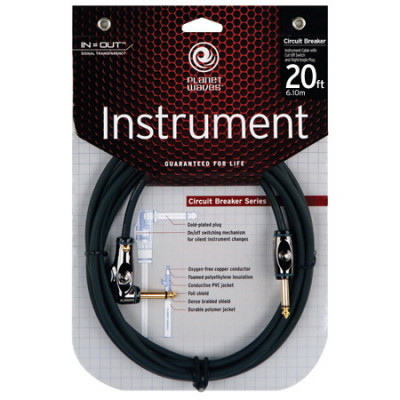 Кабель инструментальный PLANET WAVES PW-AGRA-20 6,10 м