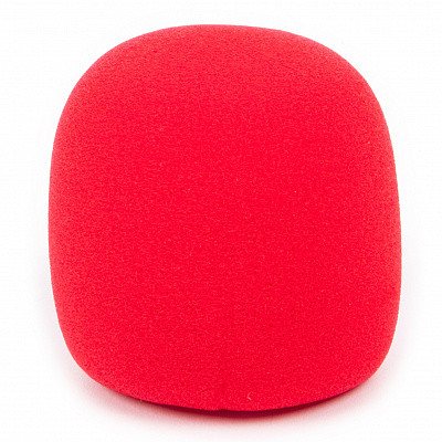 FORCE WS35R - ветрозащита "колпачок" для студийных микрофонов диаметром  35-40 мм. Цвет - красный.