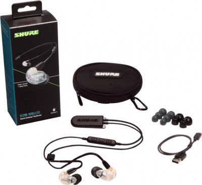 SHURE SE215-CL+BT2-EFS беспроводные Bluetooth наушники