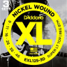 D'ADDARIO EXL125 / 3D струны для электрогитары