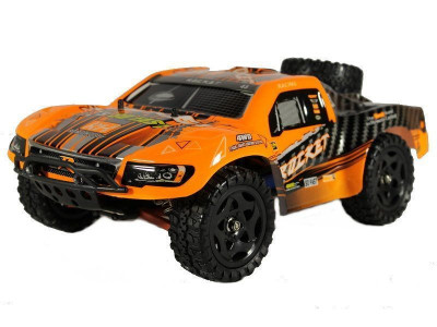 Радиоуправляемый шорт-корс Remo Hobby Rocket UPGRADE V2.0 (оранжевый) 4WD 2.4G 1/16 RTR