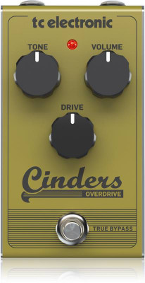 TC ELECTRONIC CINDERS OVERDRIVE напольная педаль эффекта овердрайв