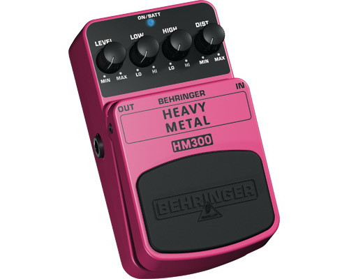 Педаль дисторшн BEHRINGER HM 300 HEAVY METAL