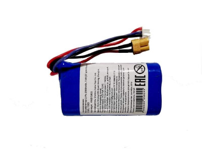 Аккумулятор Li-Po 2000mAh, 7.4V JST для Huina 1580, 1583