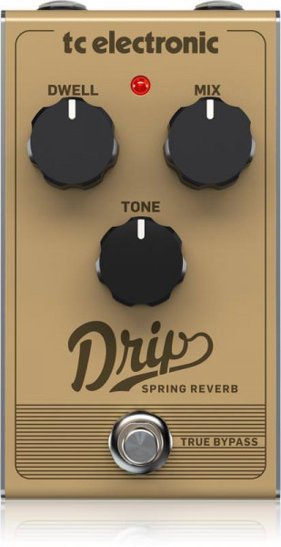 TC ELECTRONIC DRIP SPRING REVERB напольная педаль эффекта пружинной реверберации