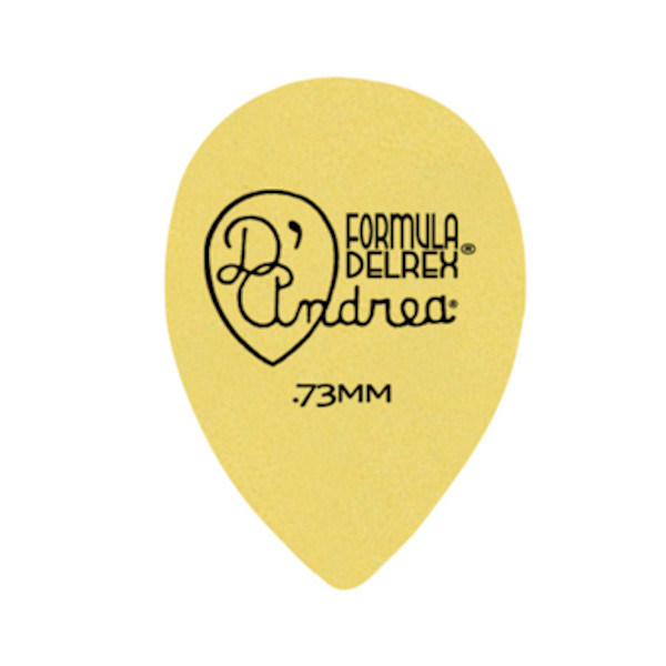 Медиатор 0.73 мм DAndrea RD358 .73MD 72 шт