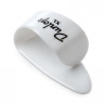 DUNLOP  9004P Thumbpicks White Plastic XL Набор медиаторов 4 шт
