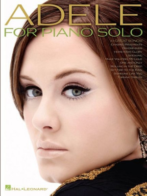 HL00307585 ADELE FOR PIANO SOLO PF BK