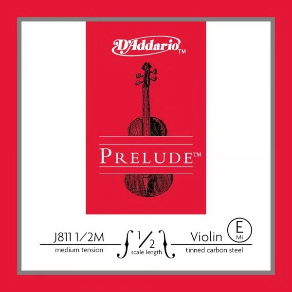 Одиночная струна E для скрипки 1/2 D'Addario J811 1/2M