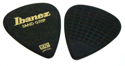 IBANEZ PA14HSG-BK PICKS медиатор heavy, цвет черный с абразивным напылением, толщина 1 mm (50 штук в упаковке)