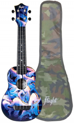 FLIGHT TUS 40 Graffiti укулеле-сопрано FLIGHT TUS 40 Graffiti укулеле-сопрано