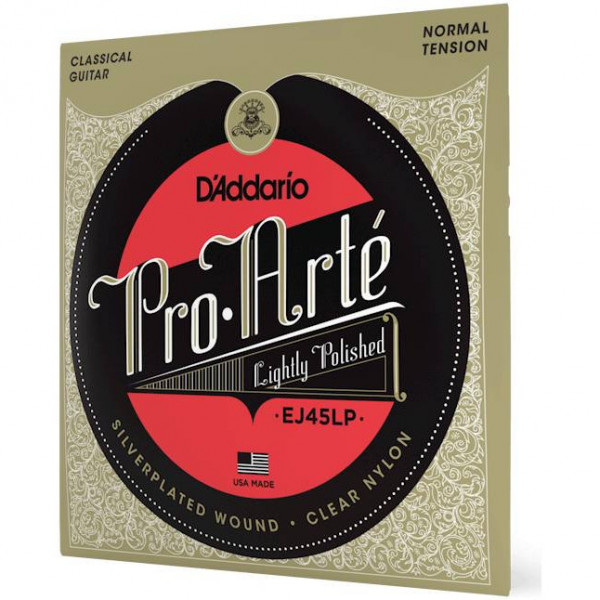 Комплект струн для классической гитары 4/4 D'ADDARIO EJ45LP Medium 6 шт