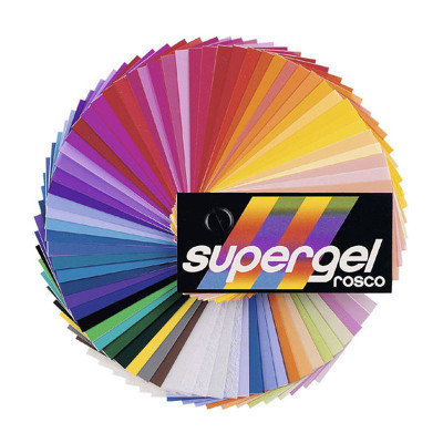 Светофильтр ROSCO Supergel 69 пленочный 61х50 см голубой рулон 15 листов