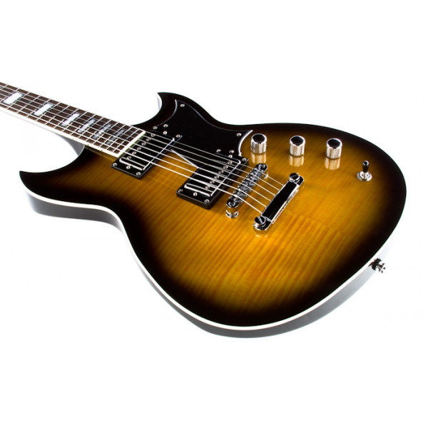 Reverend Sensei HB FM Tobacco Burst электрогитара