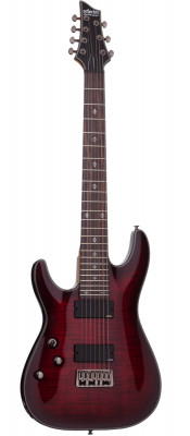 Schecter DAMIEN ELITE-7 CRED L/H 7-струнная электрогитара леворукая