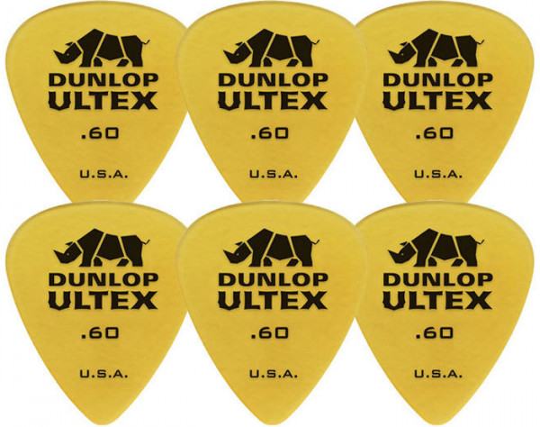 DUNLOP 421P.60 Ultex Standard набор медиаторов 6 шт