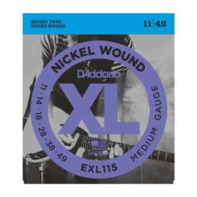 D'Addario EXL115 Набор 6 струн для электрогитары