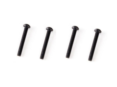 Винт с головкой под шестигранник, полукруглый М3х22мм, 4 шт.