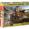 Американский средний танк М4А3W "Шерман" 1/35