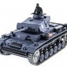 Р/У танк Heng Long 1/16 Panzerkampfwagen III (Германия) 2.4G RTR PRO темно-серый