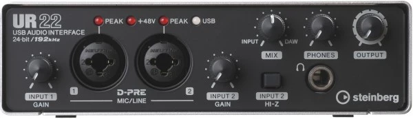 Звуковая карта YAMAHA UR22CUBASEART8