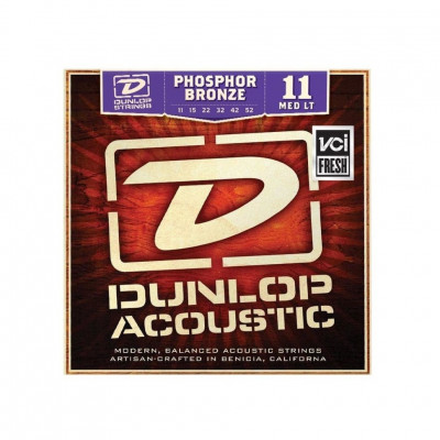 DUNLOP DAP Phosphor bronze Medium Light 11-52